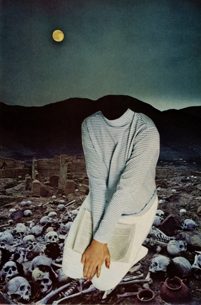 Pensive Among Skulls