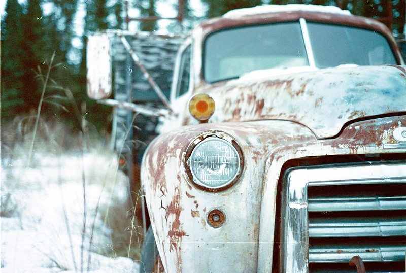 Old Truck in the valley